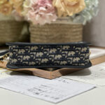 Christian Dior CD Signature Hobo Mini Bag Dark Blue
